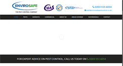 Desktop Screenshot of envirosafepestcontrol.co.uk
