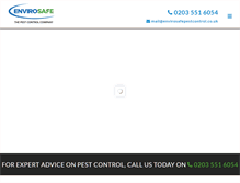 Tablet Screenshot of envirosafepestcontrol.co.uk